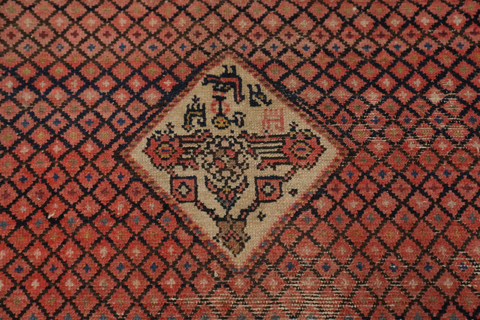 Antique Vegetable Dye Malayer Persian Area Rug 5x13 - 6