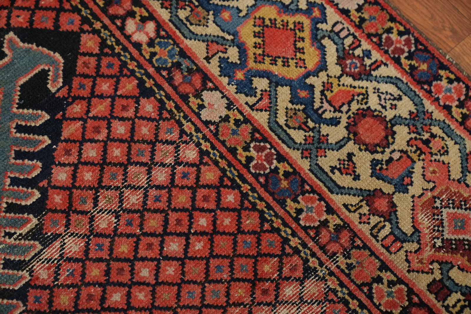 Antique Vegetable Dye Malayer Persian Area Rug 5x13 - 7