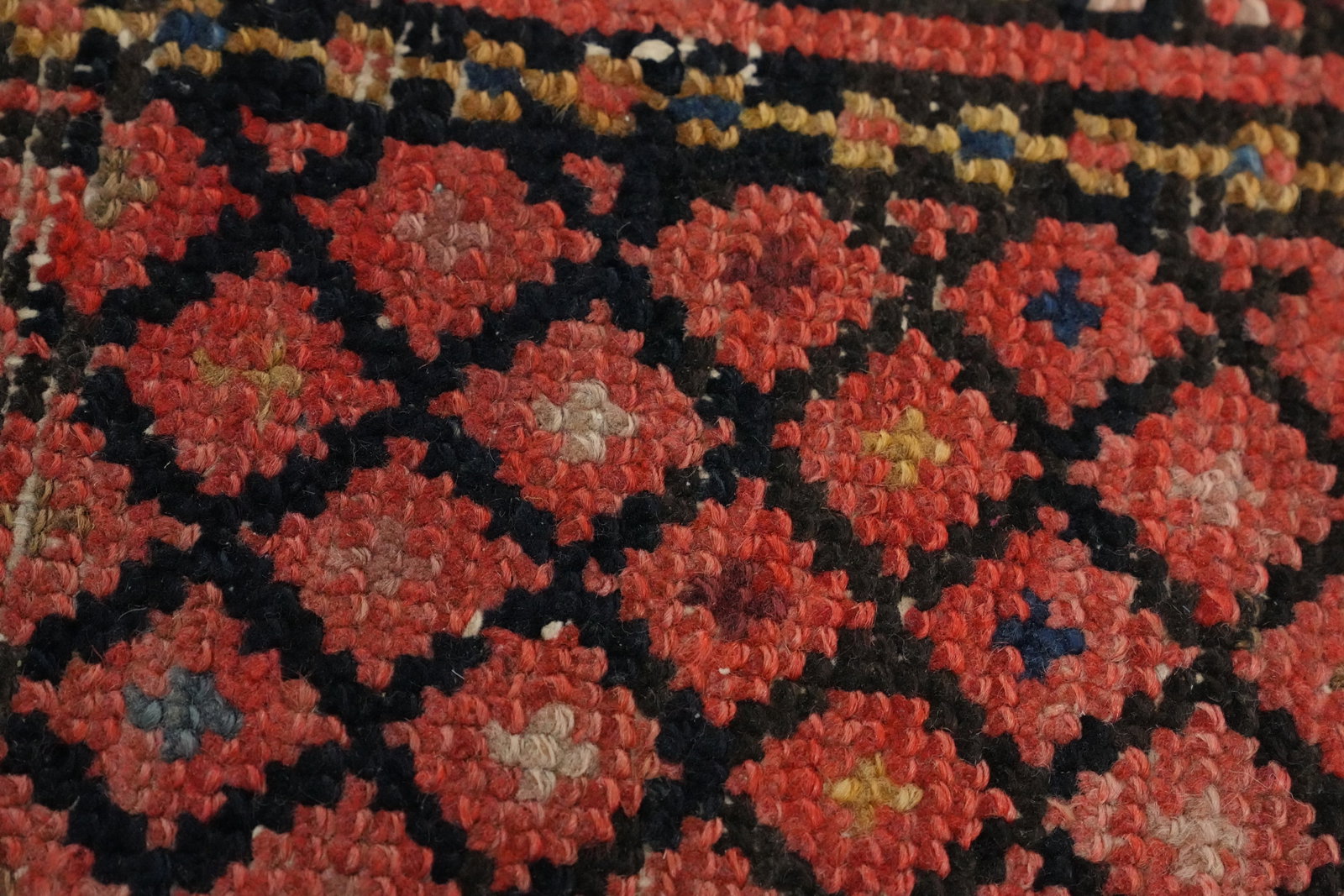 Antique Vegetable Dye Malayer Persian Area Rug 5x13 - 8