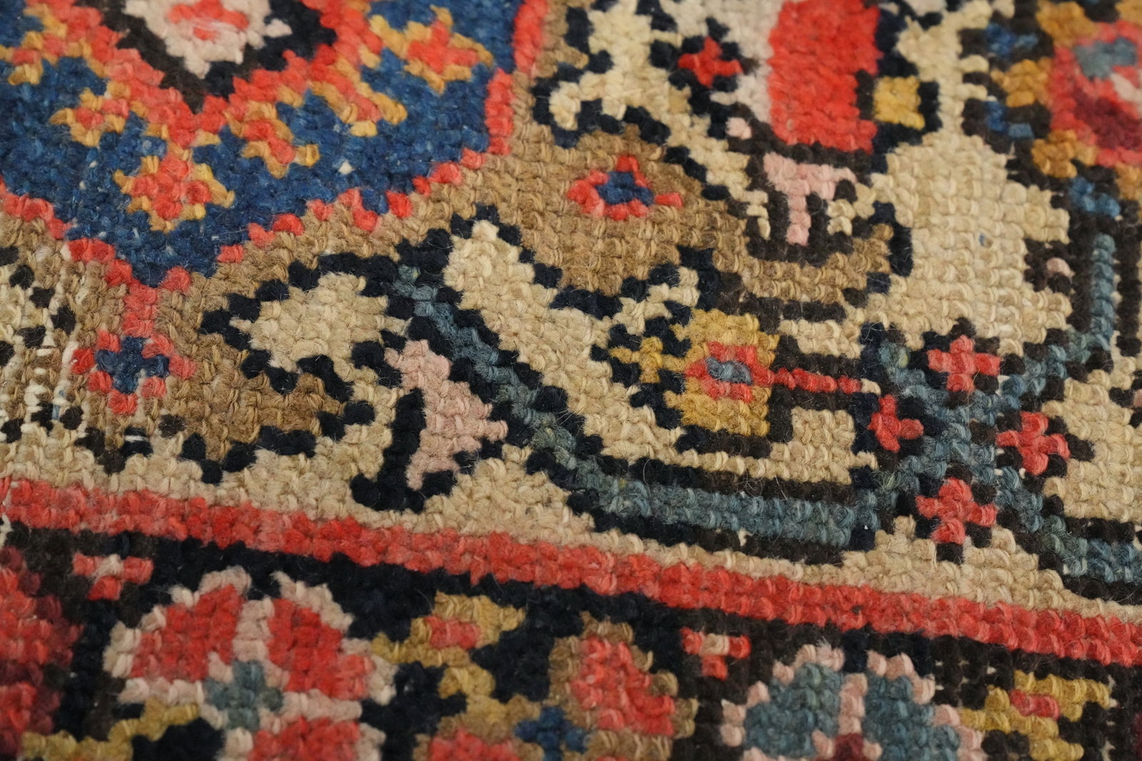 Antique Vegetable Dye Malayer Persian Area Rug 5x13 - 9