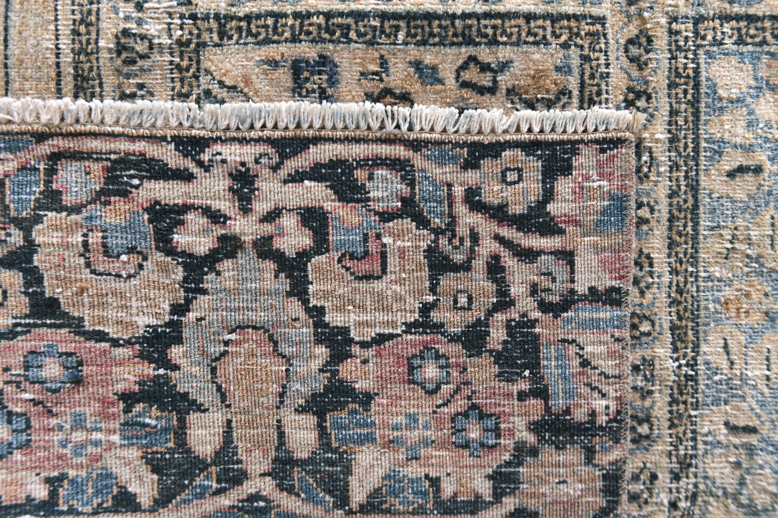 8'8'' x 12'7'' Unique Handmade Vintage Rug - 24943 - 13