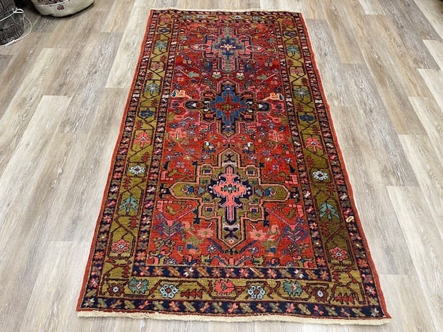 Antique Persian Heriz rug-5773 (1 of 8)