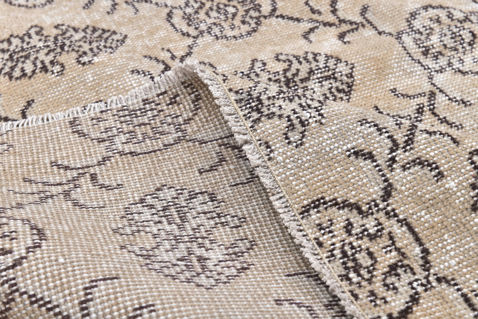 6'10'' x 10'3'' Handmade Vintage Wool Rug - 242355 - 13