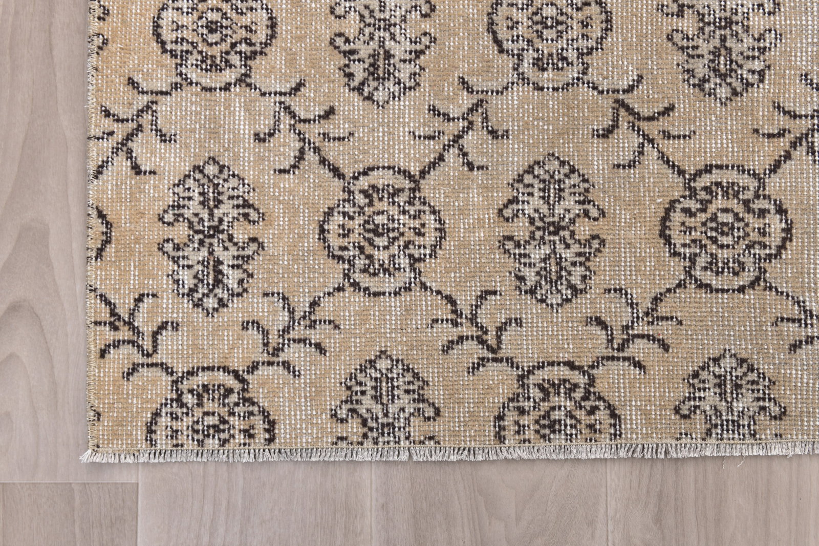 6'10'' x 10'3'' Handmade Vintage Wool Rug - 242355 - 8