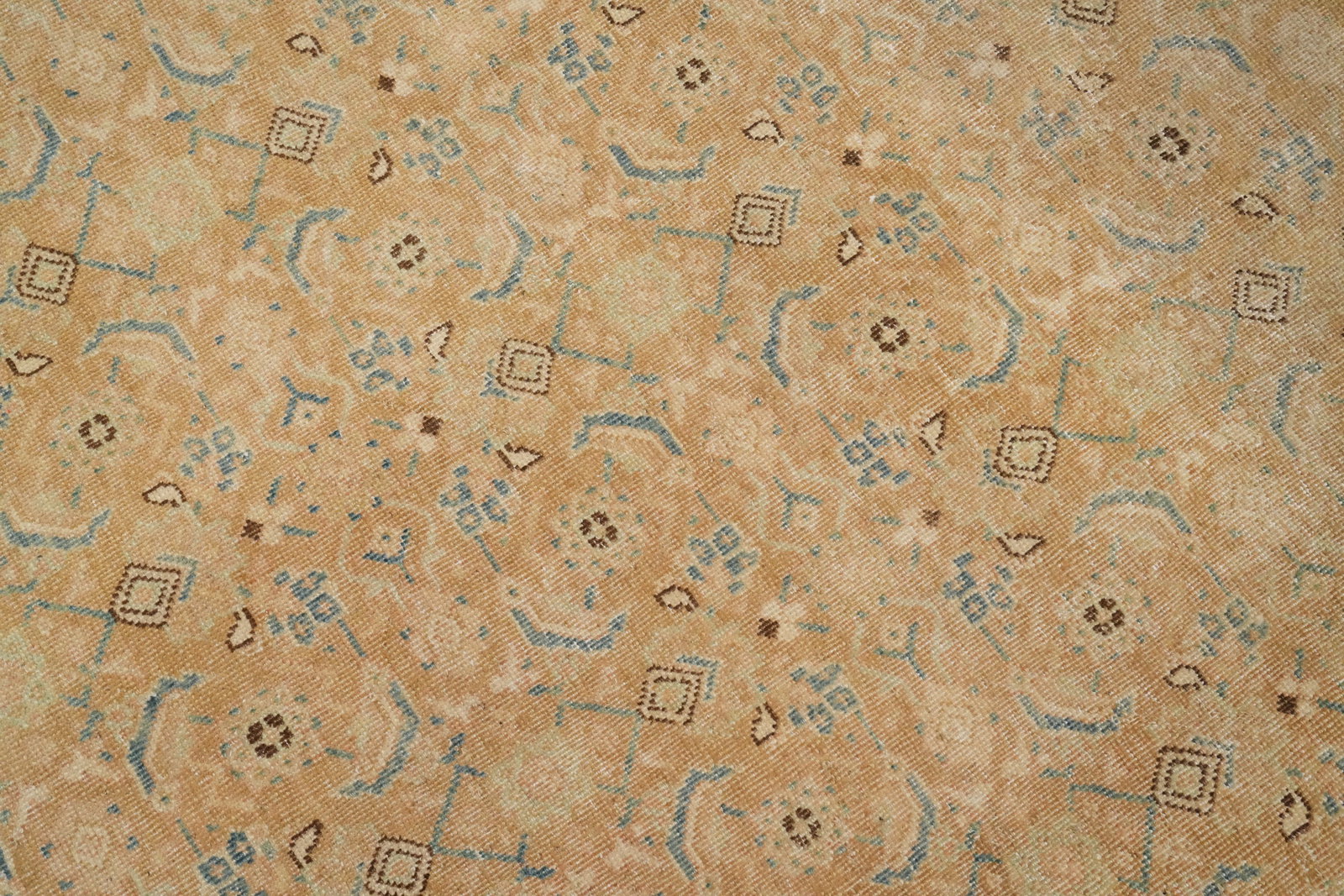 Antique Vegetable Dye Mahal Persian Area Rug 10x13 - 6
