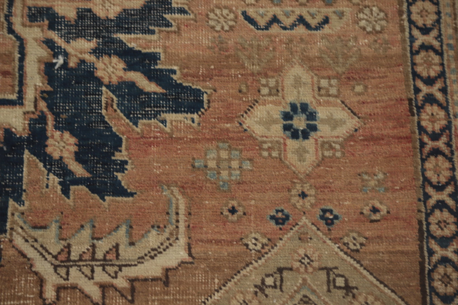 Antique Vegetable Dye Heriz Persian Rug 4x6 - 7