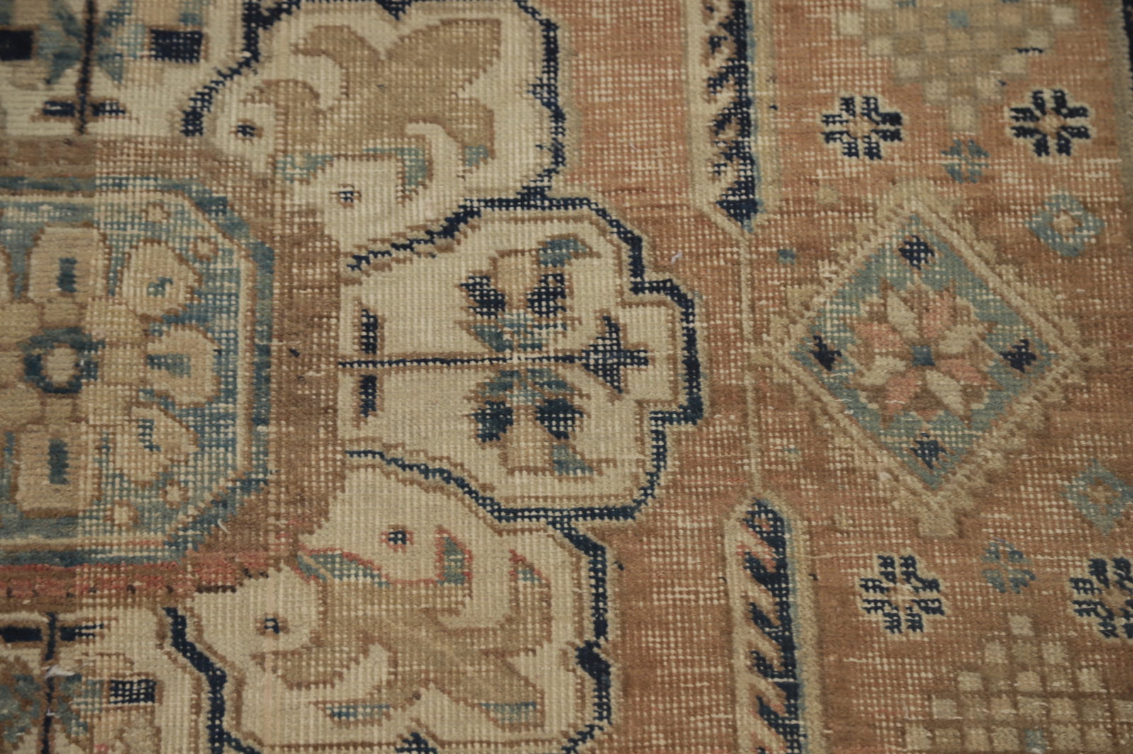 Antique Vegetable Dye Heriz Persian Rug 4x6 - 8