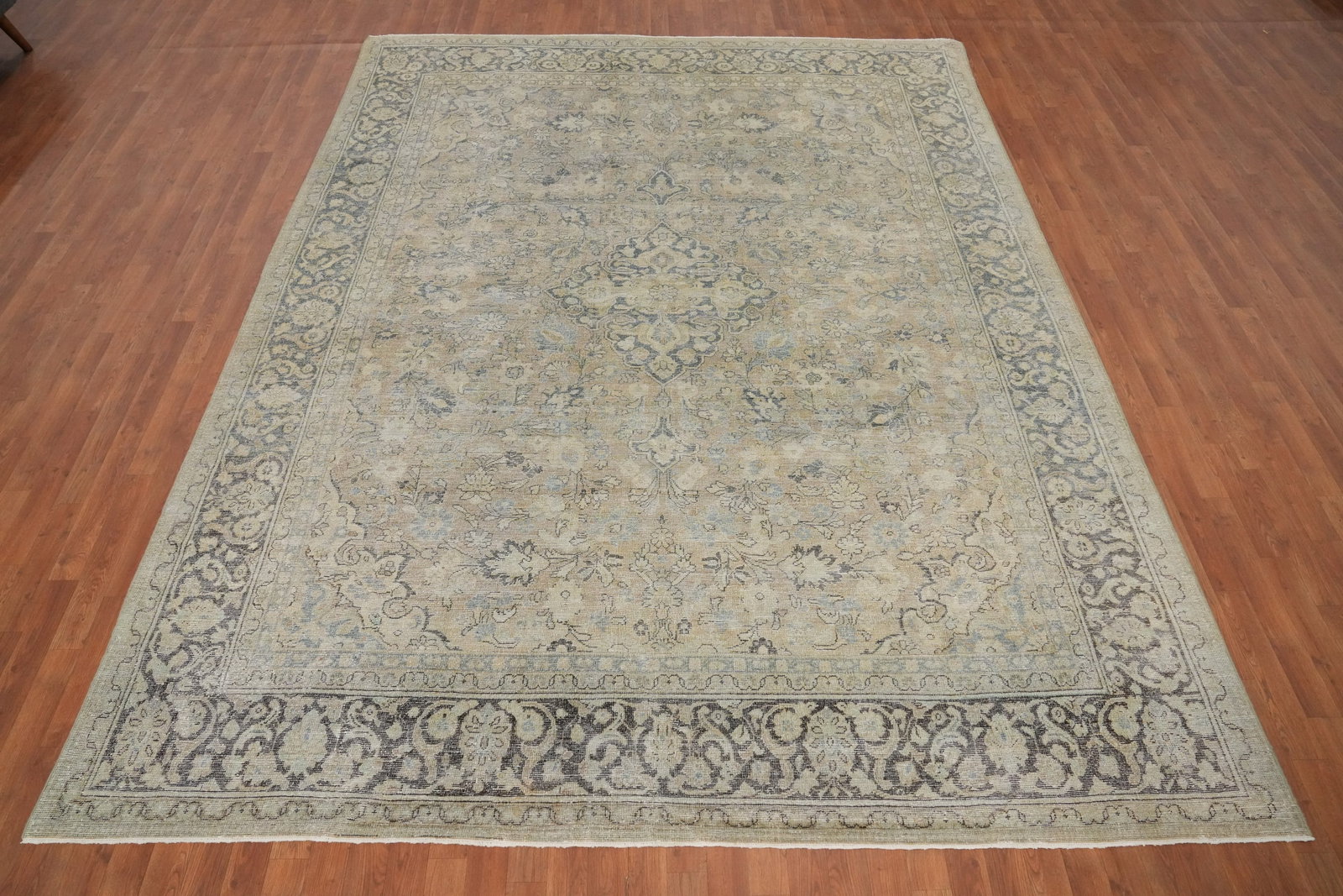 Antique Vegetable Dye Mahal Persian Area Rug 8x12 - 2