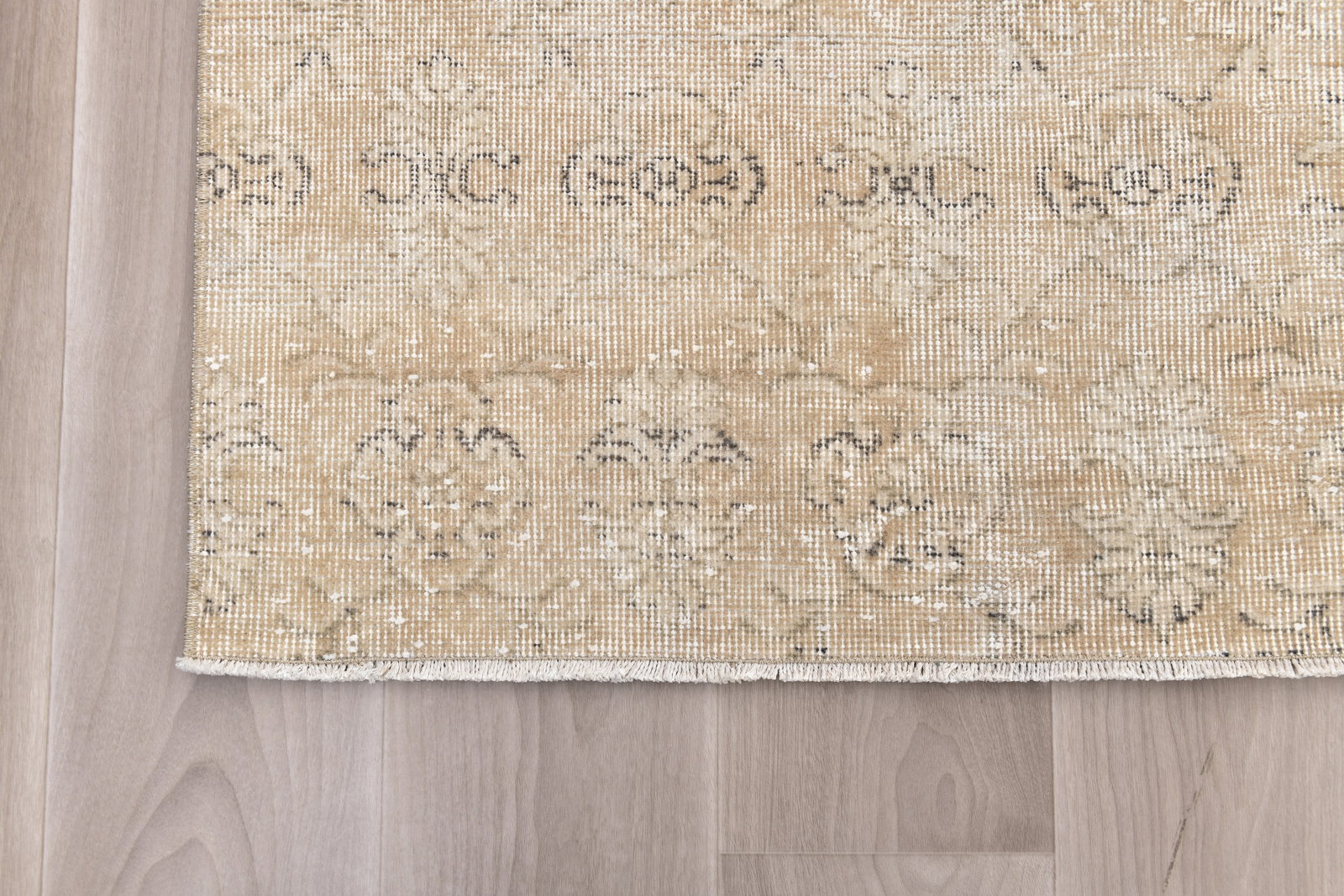 7'0'' x 10'3'' Handmade Vintage Wool Rug - 242349 - 8