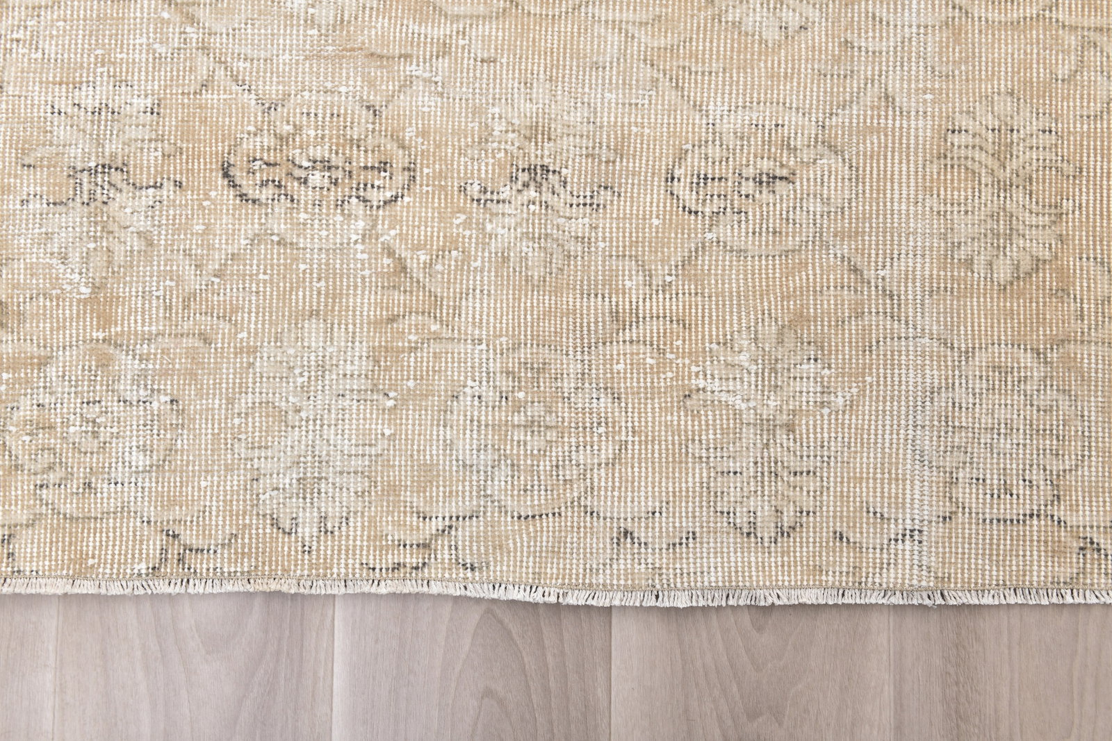 7'0'' x 10'3'' Handmade Vintage Wool Rug - 242349 - 9