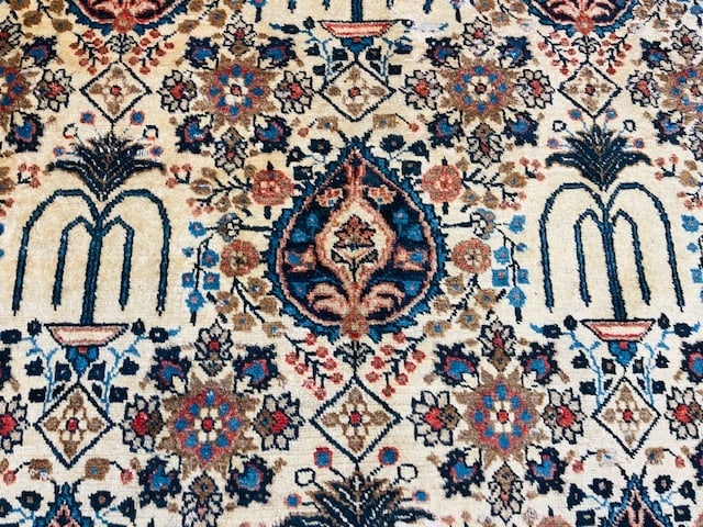 Antique Persian Tabriz Rug-5134 - 5