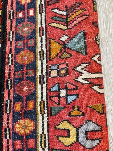 Vintage Persian Karajeh Runner-5123 - 5