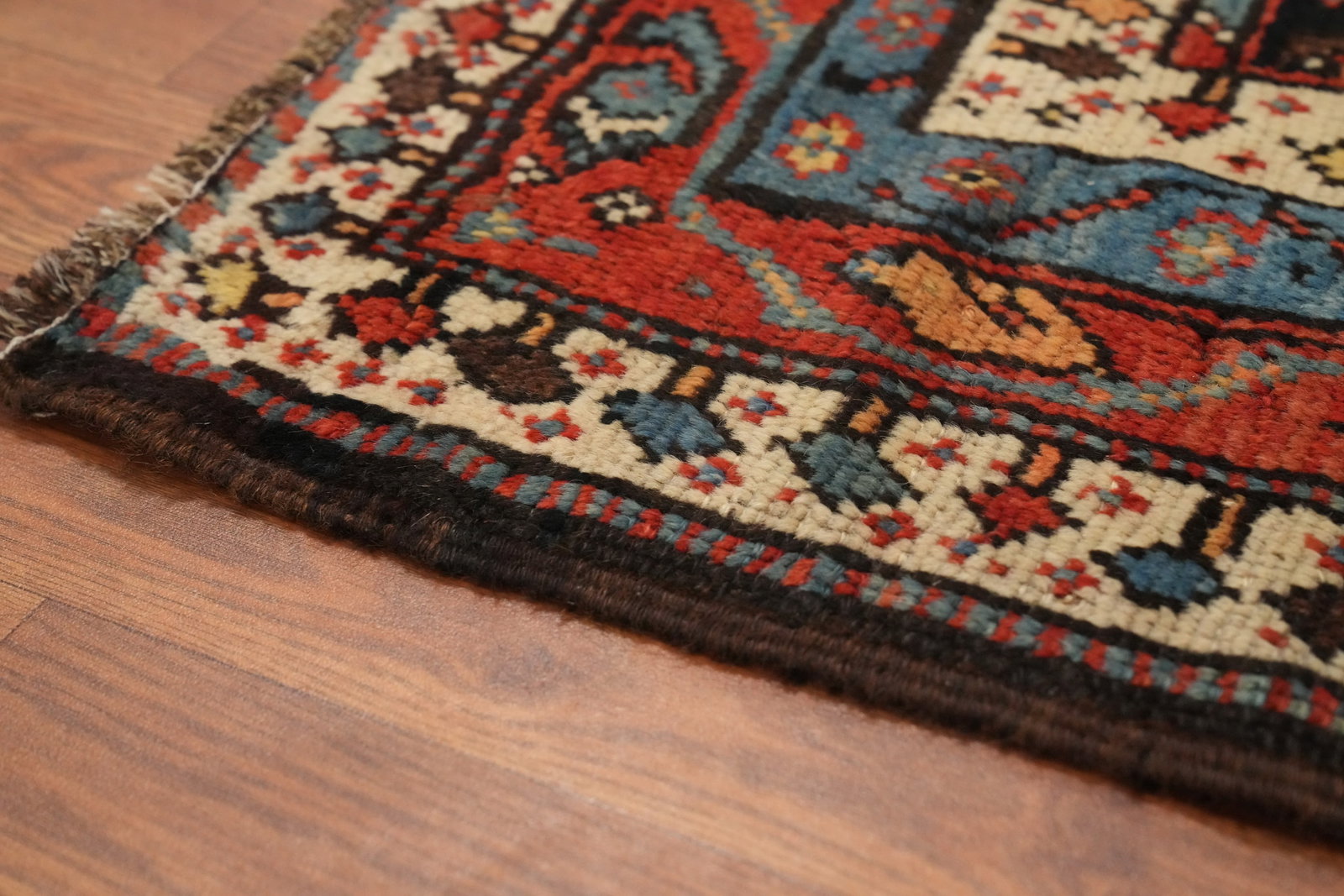 Pre-1900 Antique Vegetable Dye Qashqai Persian Area Rug 5x9 - 13