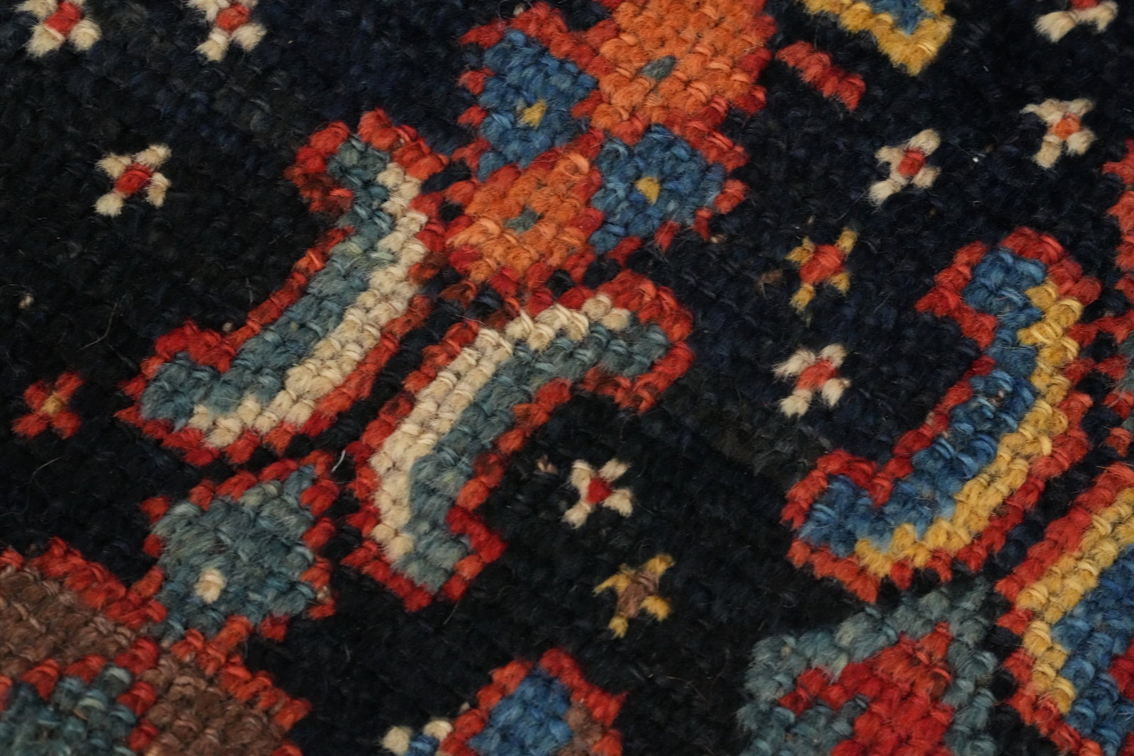 Pre-1900 Antique Vegetable Dye Qashqai Persian Area Rug 5x9 - 8