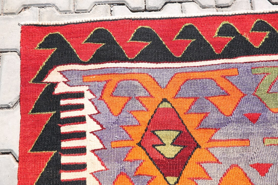 5'2'' x 11'5'' Turkish Vintage Runner Rug - 1743 - 5