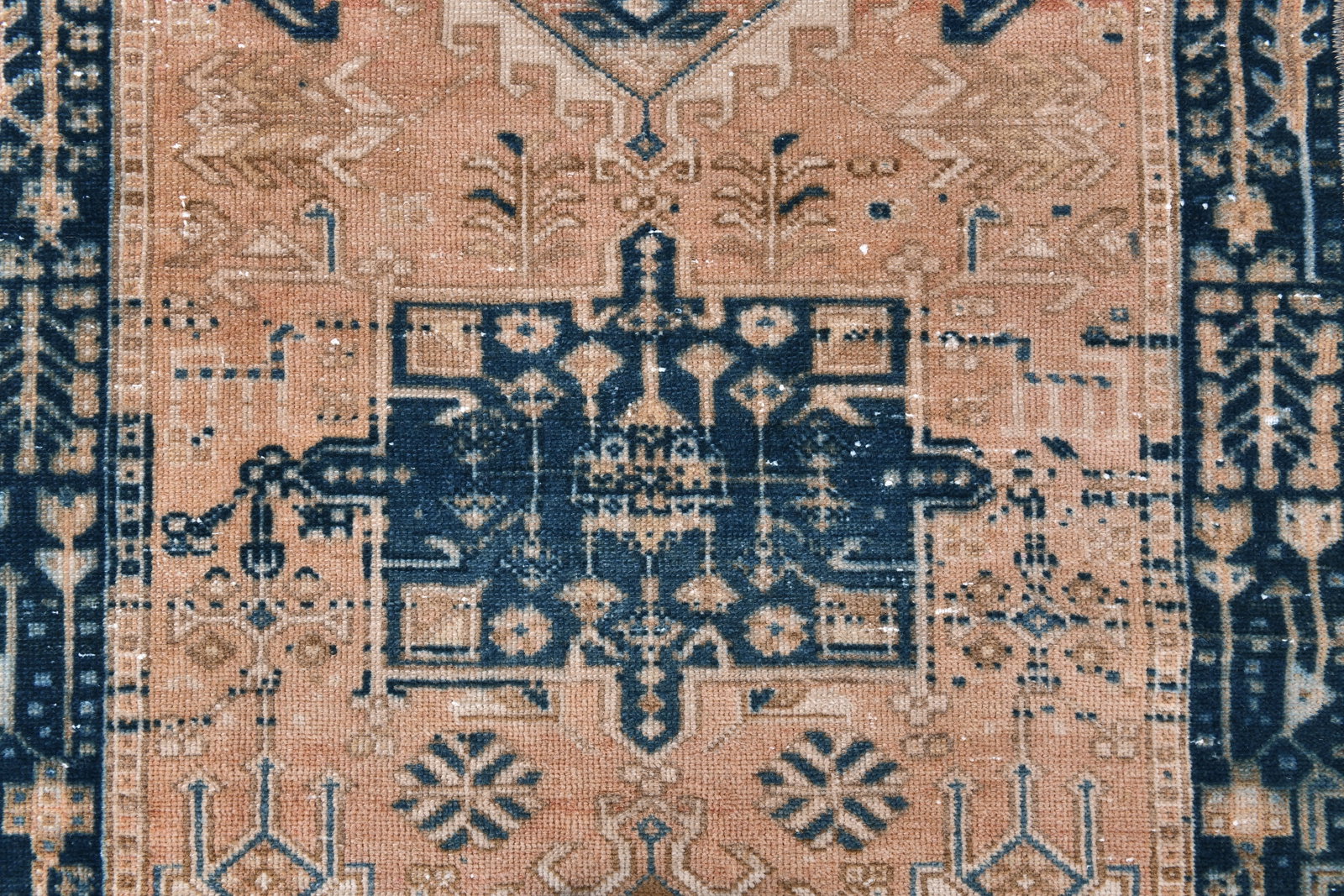 3'1'' x 14'1'' Unique Handmade Vintage Rug - 242400 - 7