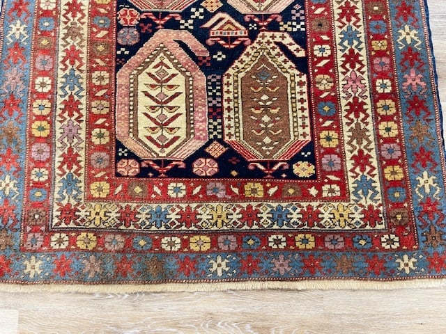 Antique Botheh Design Gendje Rug-2577 - 2