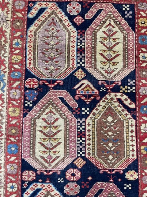 Antique Botheh Design Gendje Rug-2577 - 4