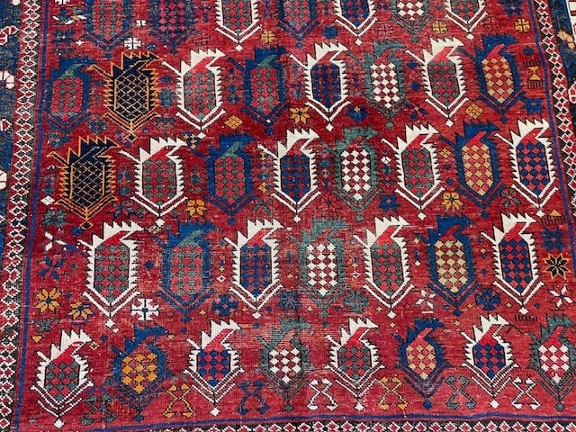 Antique Shirvan caucasian Rug-4936 - 3