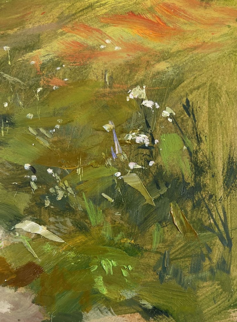 Oil painting House on the hill Yuriy Suprunchuk - 8
