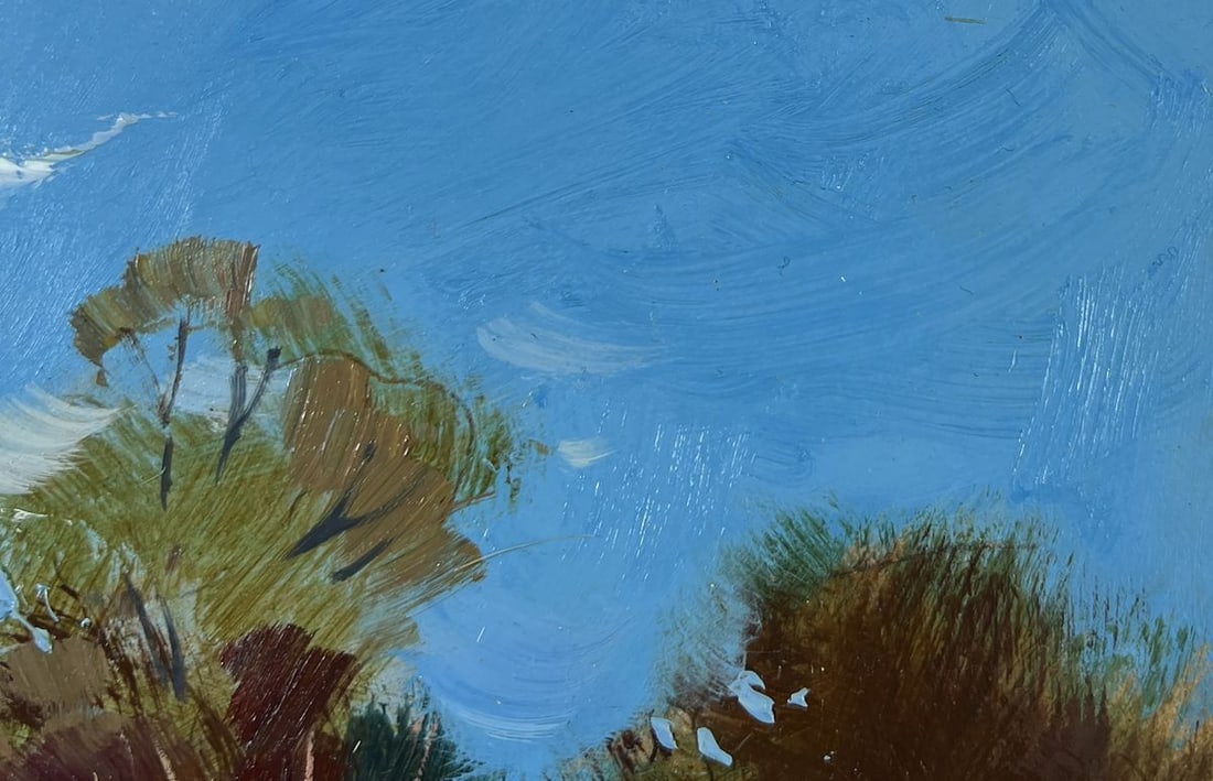 Oil painting A walk in the forest Yuriy Suprunchuk - 4