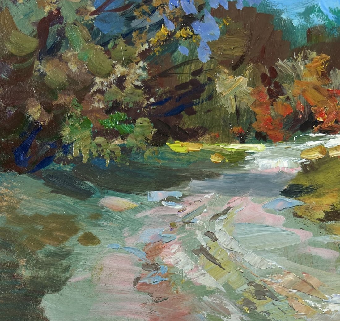 Oil painting A walk in the forest Yuriy Suprunchuk - 7
