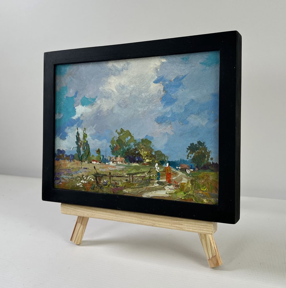 Oil painting Past the outer houses Yuriy Suprunchuk - 2