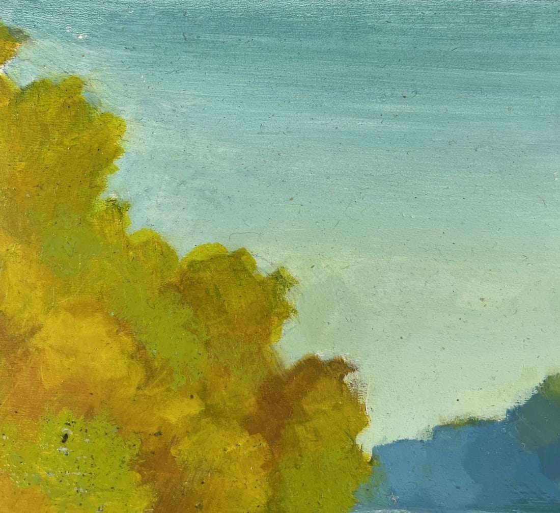 Oil painting Autumn landscape Mykhailo Burdylo - 5