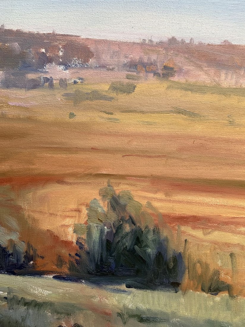 Oil painting Hot day Tatyana Derdey - 10
