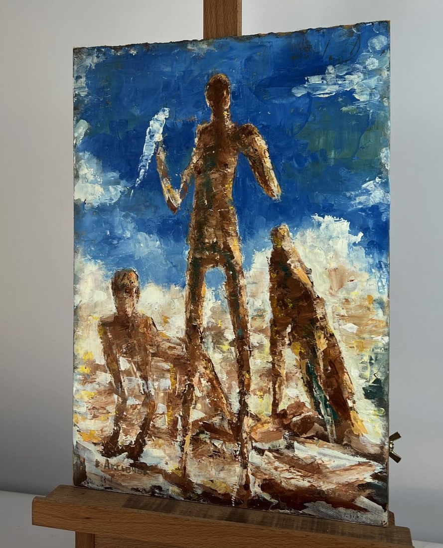 Oil painting Forward to accomplishing feats Vadim Aksenov - 2