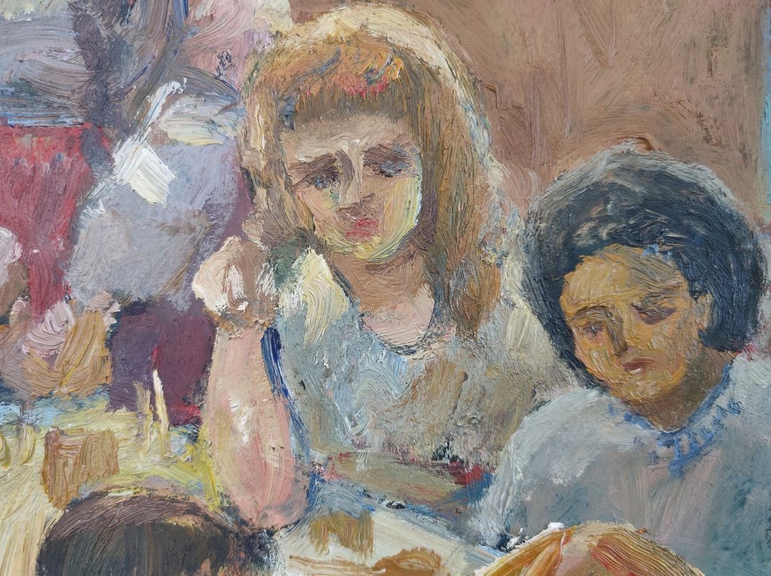 Oil painting Supper Mishurovsky V. V. - 4