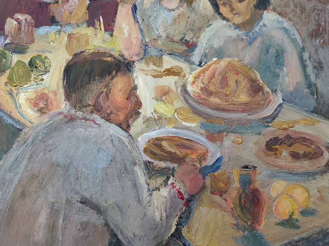Oil painting Supper Mishurovsky V. V. - 5