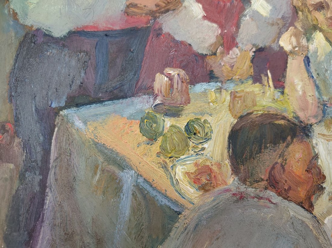 Oil painting Supper Mishurovsky V. V. - 7