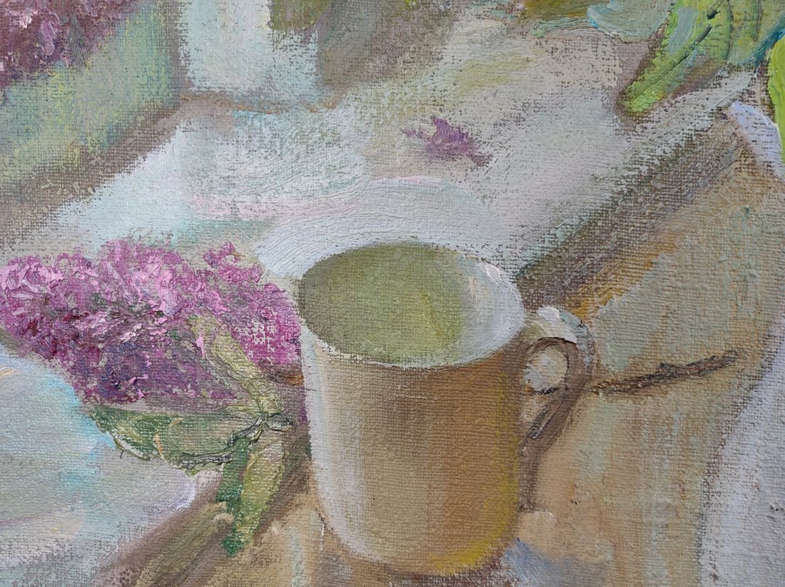 Oil painting Lilac Mishurovsky V. V. - 3