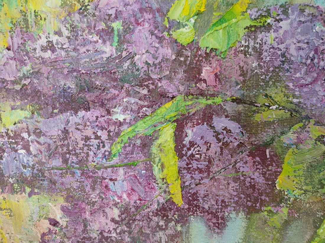 Oil painting Lilac Mishurovsky V. V. - 4