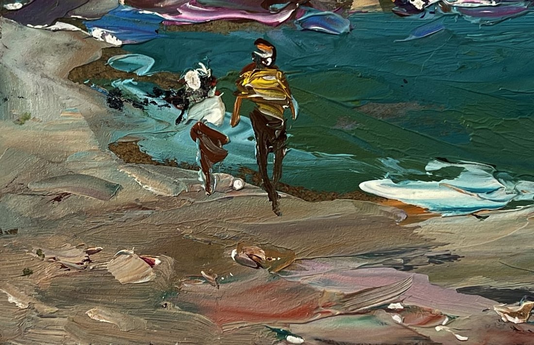 Oil painting Sea with ships Yuriy Suprunchuk - 6