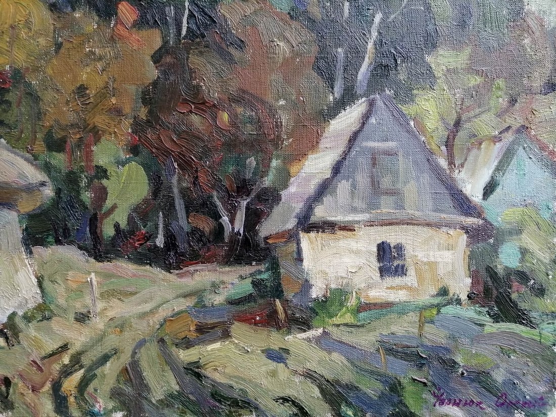Oil painting Quiet evening Kalenyuk Alex - 6