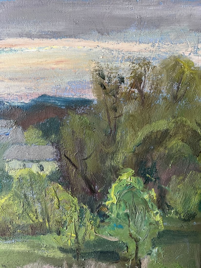 Oil painting May evening V. Mishurovsky - 8