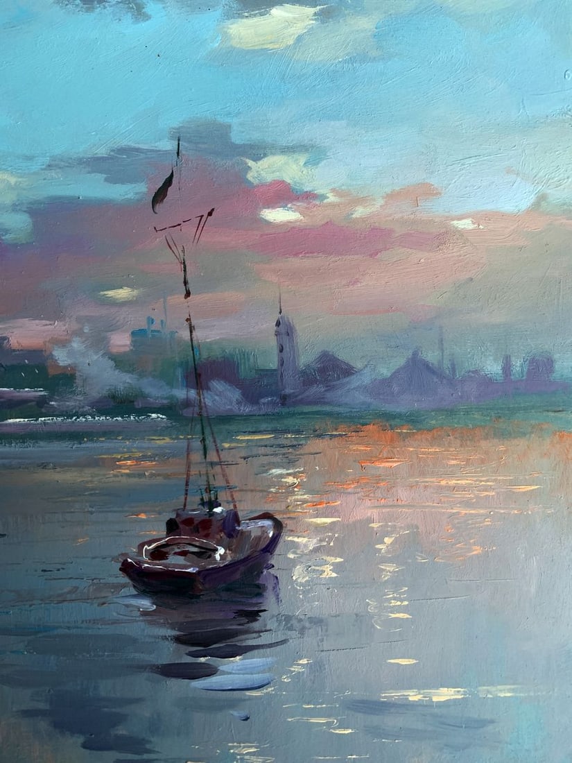 Oil painting Romantic sailing Yuriy Suprunchuk - 10