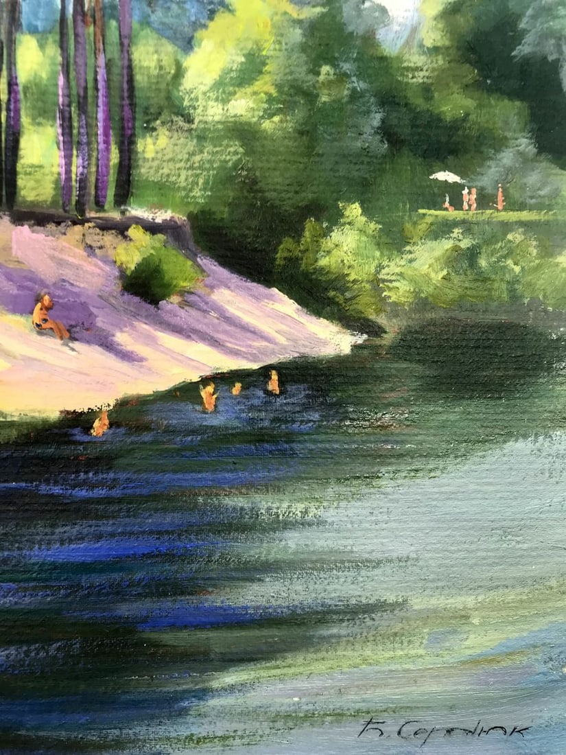 Oil painting Summer Boris Serdyuk - 11