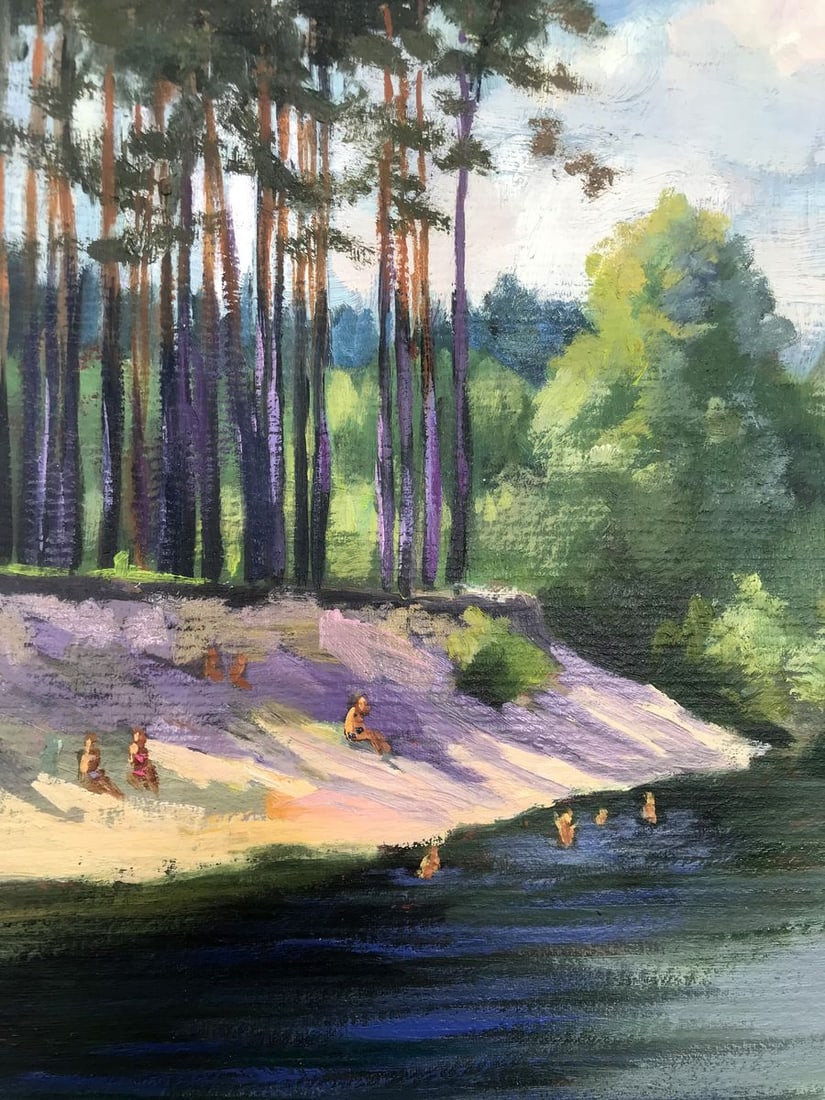 Oil painting Summer Boris Serdyuk - 8