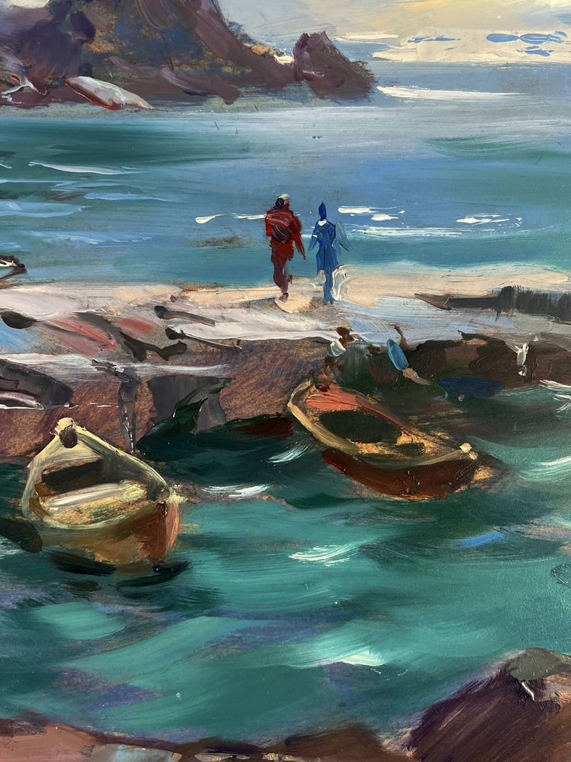 Oil painting Bridge to the sea Yuriy Suprunchuk - 7