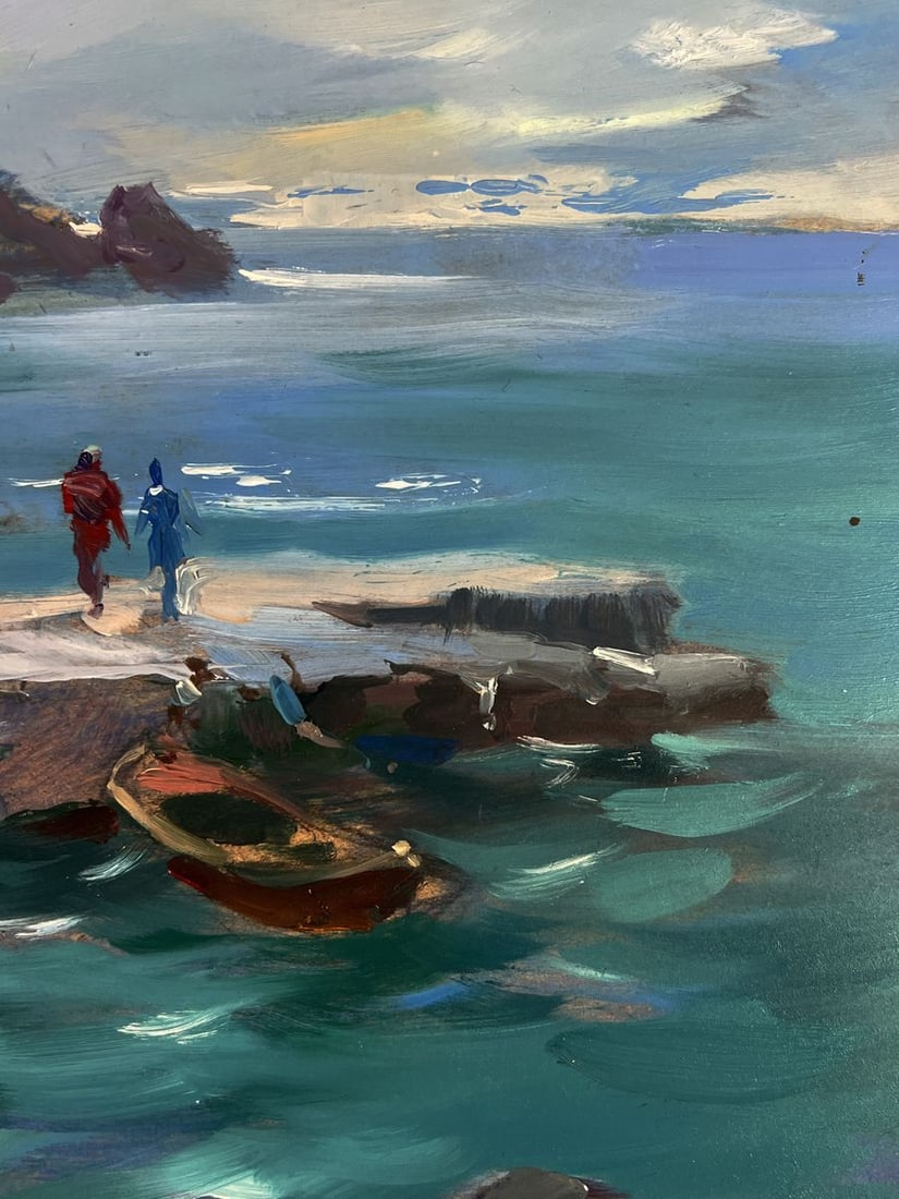 Oil painting Bridge to the sea Yuriy Suprunchuk - 9