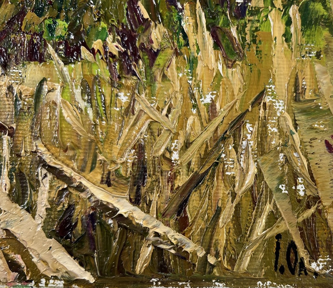 Oil painting Where the reeds whisper Oleksiy Ivanyuk - 5
