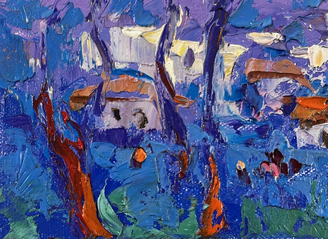 Oil painting Morning in the village Oleksiy Ivanyuk - 6