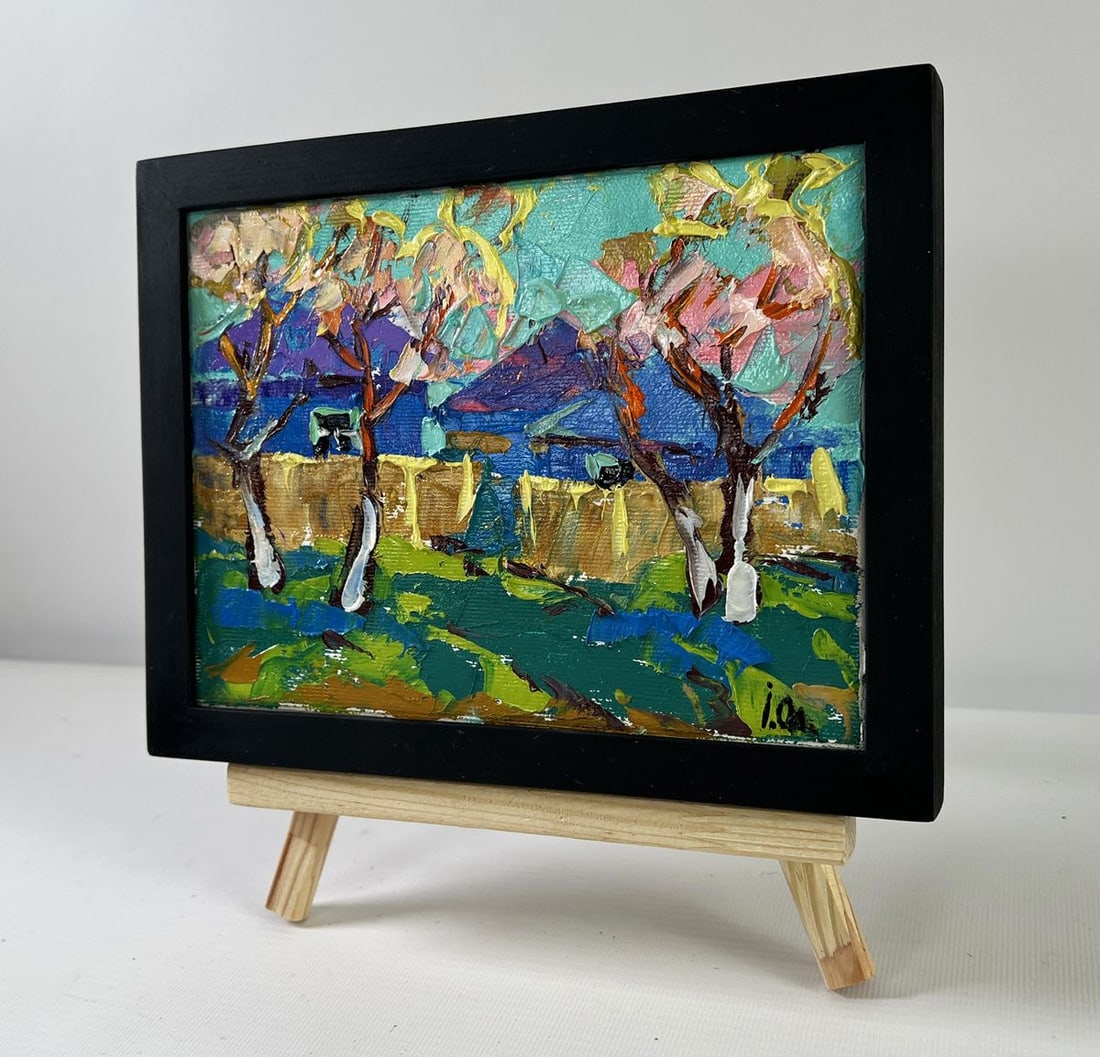 Oil painting Spring аwakening Oleksiy Ivanyuk - 2