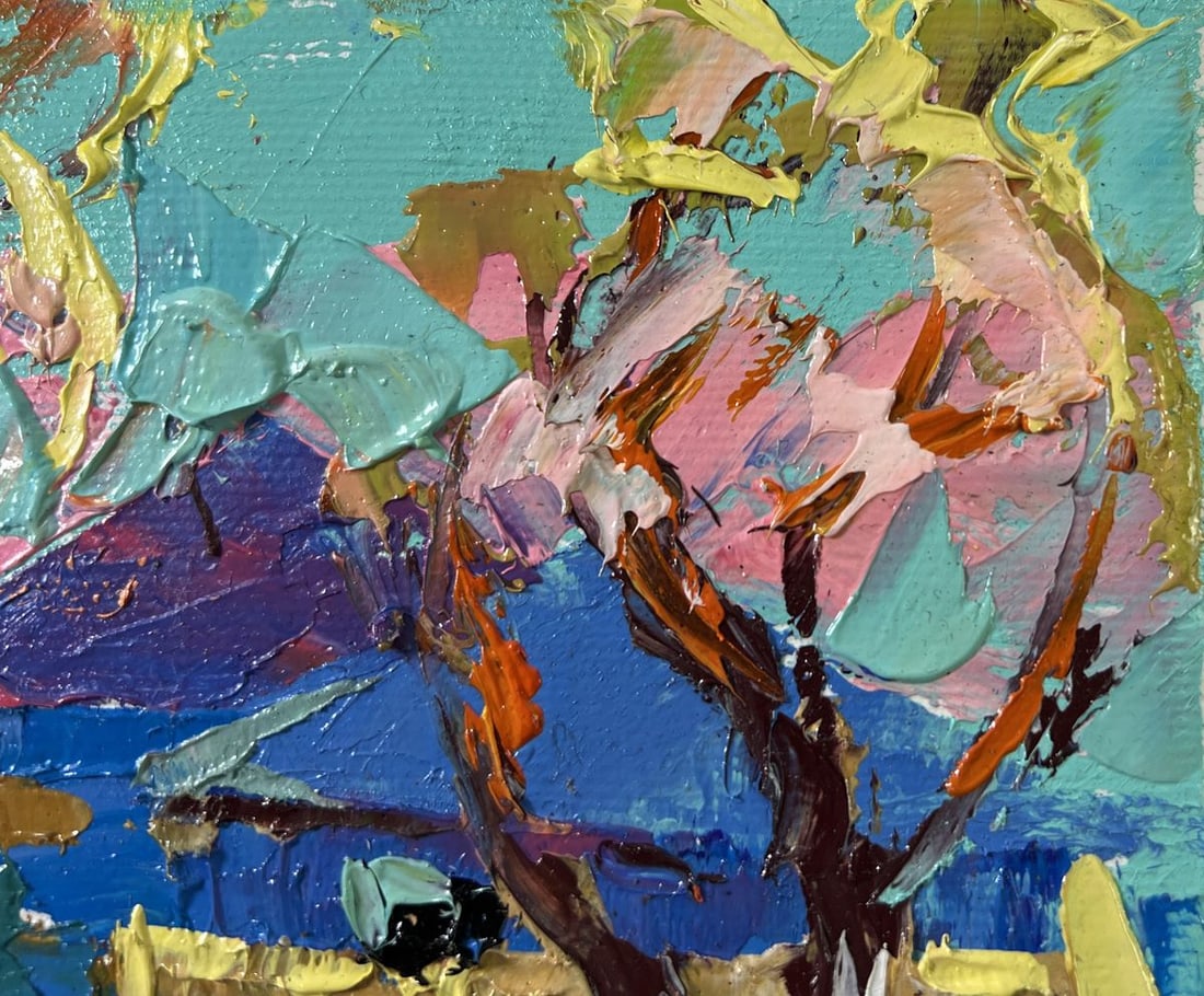 Oil painting Spring аwakening Oleksiy Ivanyuk - 4