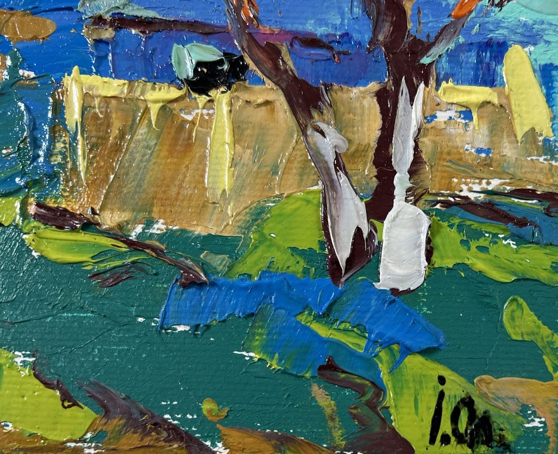 Oil painting Spring аwakening Oleksiy Ivanyuk - 5