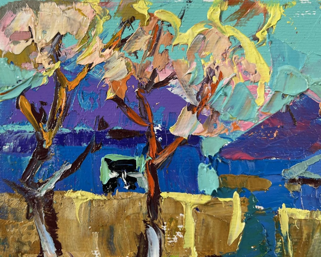Oil painting Spring аwakening Oleksiy Ivanyuk - 7