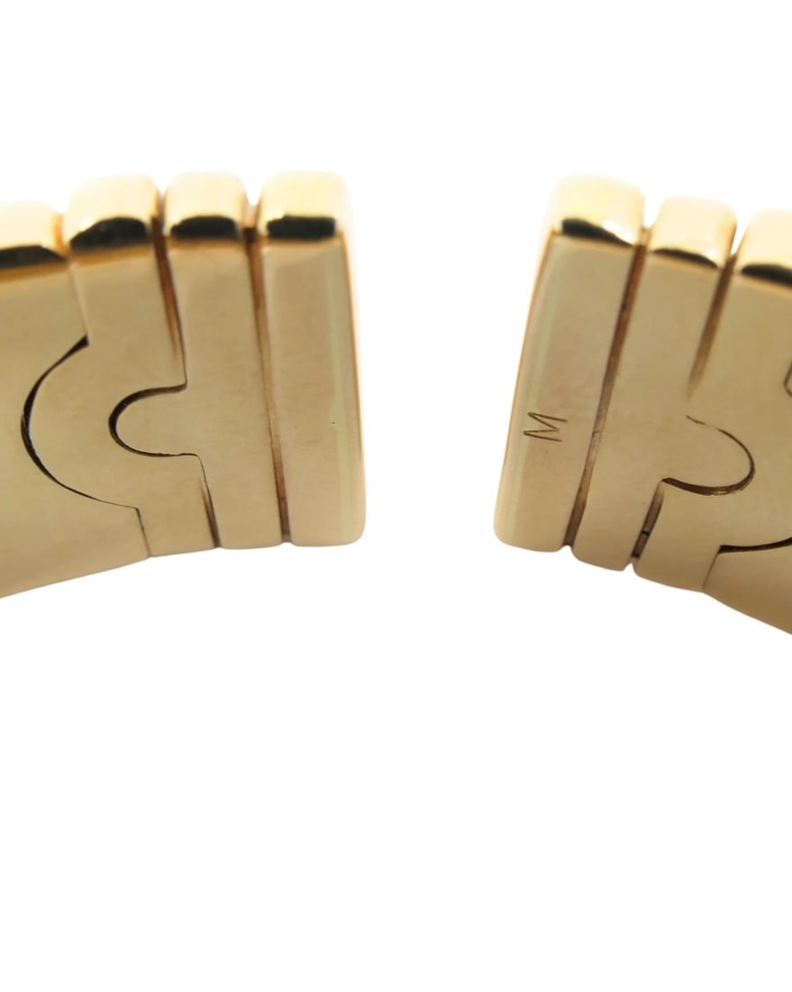 Bvlgari Bulgari Parentesi Gold Watch and Parentesi Bracelet 18k Gold Set - 12